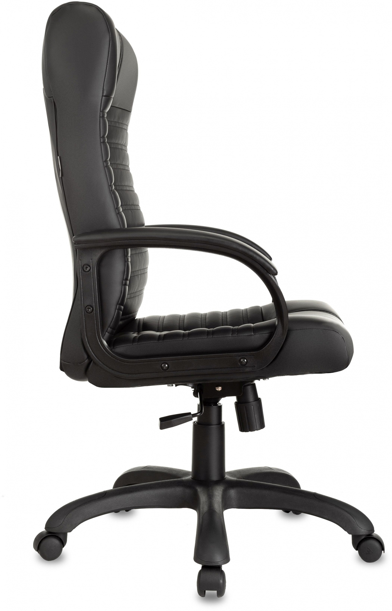 Кресло руководителя Бюрократ KB-10, обивка: эко.кожа, цвет: черный (KB-10/BLACK) от магазина Buro.store