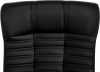Кресло руководителя Бюрократ KB-10, обивка: эко.кожа, цвет: черный (KB-10/BLACK)