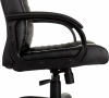Кресло руководителя Бюрократ KB-10, обивка: эко.кожа, цвет: черный (KB-10/BLACK) от магазина Buro.store