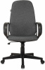 Кресло руководителя Бюрократ CH-808AXSN, обивка: ткань, цвет: серый 3C1 (CH-808AXSN/G) от магазина Buro.store