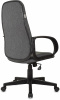 Кресло руководителя Бюрократ CH-808AXSN, обивка: ткань, цвет: серый 3C1 (CH-808AXSN/G)