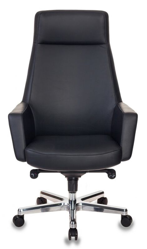 Кресло руководителя Бюрократ _Antonio, обивка: кожа, цвет: черный (_ANTONIO/BLACK) от магазина Buro.store