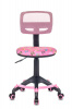 Кресло детское Бюрократ CH-299-F, обивка: сетка/ткань, цвет: розовый, рисунок сланцы (CH-299-F/PK/FLIPFLOP) от магазина Buro.store