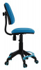 Кресло детское Бюрократ KD-4-F, обивка: ткань, цвет: голубой (KD-4-F/TW-55) от магазина Buro.store