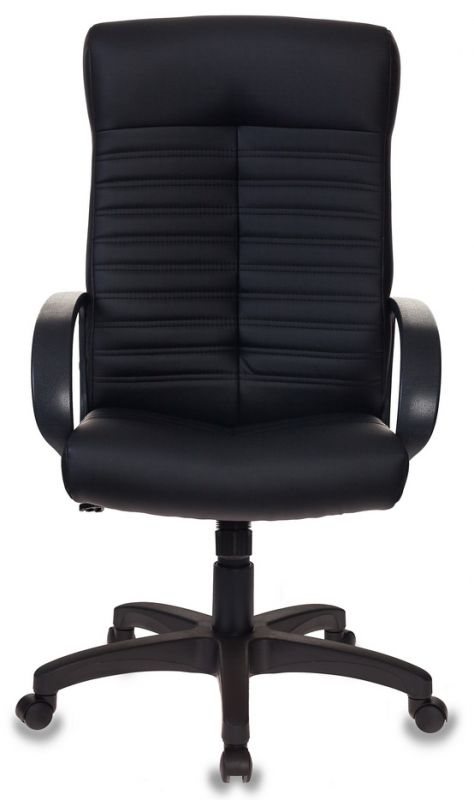 Кресло руководителя Бюрократ KB-10LITE, обивка: эко.кожа, цвет: черный (KB-10LITE/BLACK) от магазина Buro.store