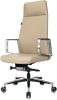 Кресло руководителя Бюрократ _JONS, обивка: кожа, цвет: бежевый (_JONS/BEIGE) от магазина Buro.store