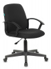Кресло Бюрократ CH-808-LOW, обивка: ткань, цвет: черный 3С11 (CH-808-LOW/#B) от магазина Buro.store