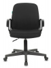 Кресло Бюрократ CH-808-LOW, обивка: ткань, цвет: черный 3С11 (CH-808-LOW/#B) от магазина Buro.store