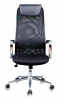 Кресло руководителя Бюрократ KB-9N, обивка: сетка/ткань, цвет: черный TW-11 (KB-9N/BLACK)