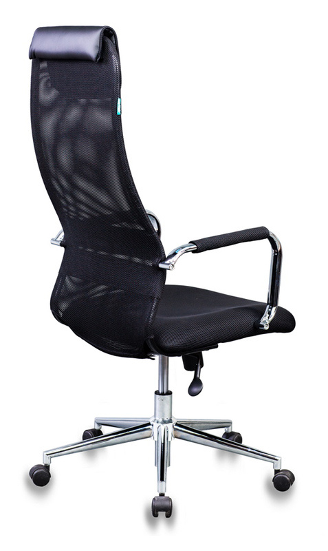 Кресло руководителя Бюрократ KB-9N, обивка: сетка/ткань, цвет: черный TW-11 (KB-9N/BLACK) от магазина Buro.store
