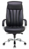 Кресло руководителя Бюрократ T-9922SL, обивка: кожа, цвет: черный (T-9922SL/BLACK) от магазина Buro.store