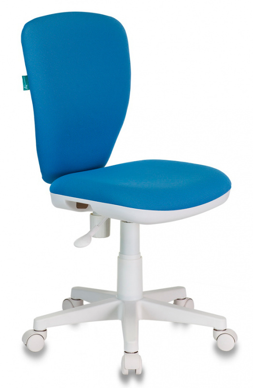Кресло детское Бюрократ KD-W10, обивка: ткань, цвет: голубой (KD-W10/26-24) от магазина Buro.store