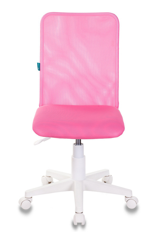 Кресло детское Бюрократ KD-9, обивка: сетка/ткань, цвет: розовый TW-13А (KD-9/WH/TW-13A) от магазина Buro.store
