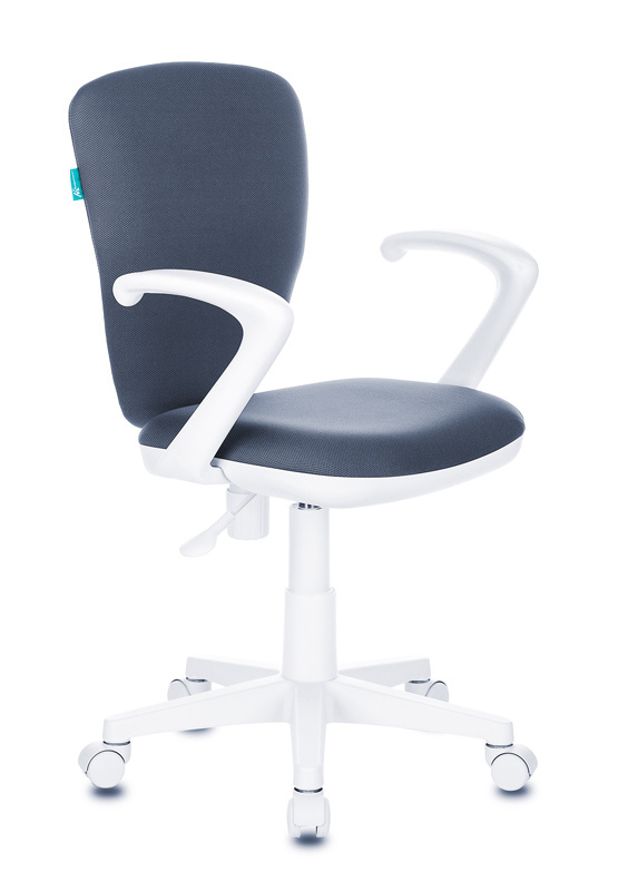 Кресло детское Бюрократ KD-W10AXSN, обивка: ткань, цвет: серый (KD-W10AXSN/26-25) от магазина Buro.store