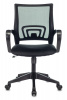 Кресло Бюрократ CH-695N, обивка: сетка/ткань, цвет: черный/черный TW-11 (CH-695N/BLACK)