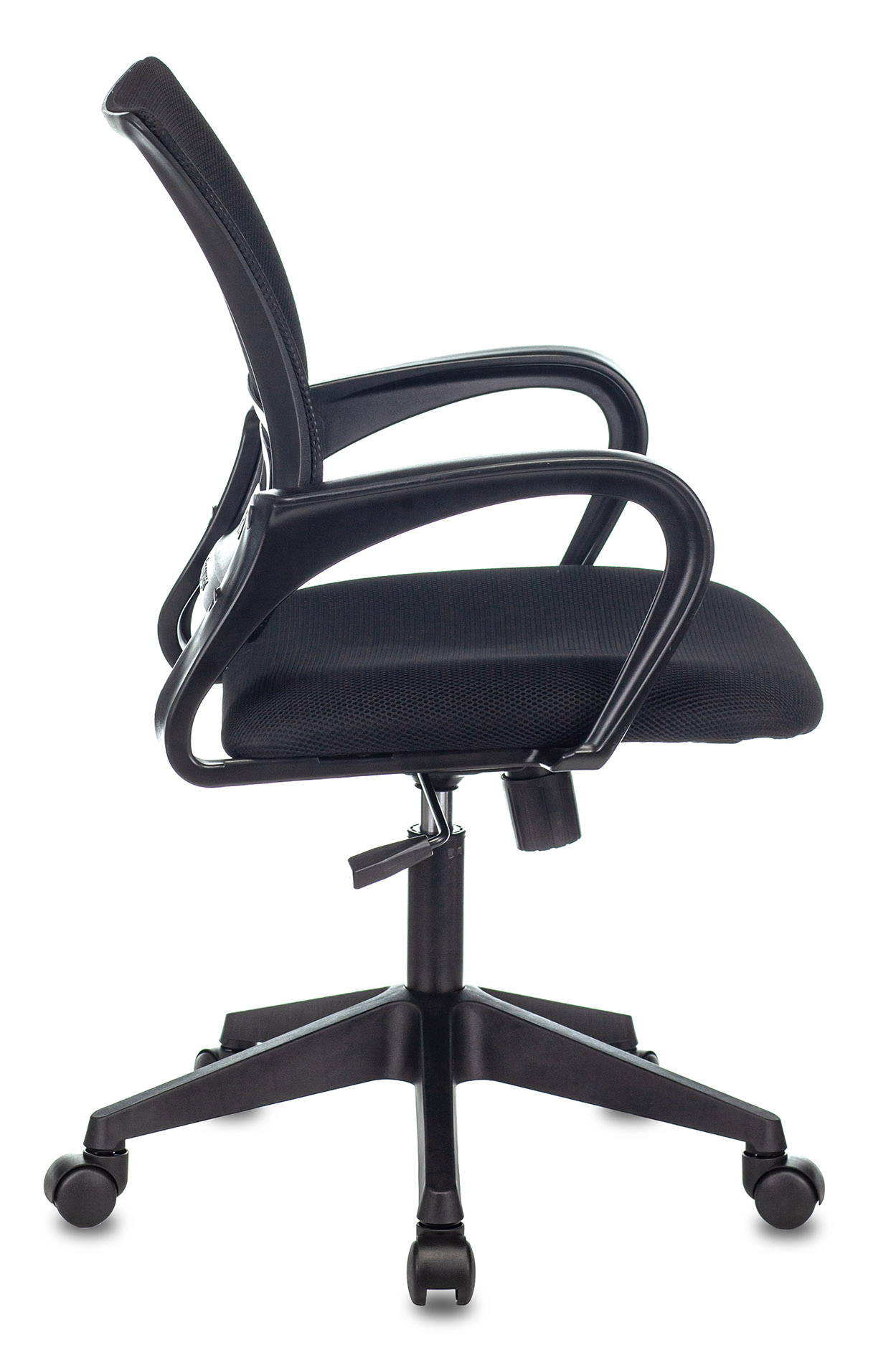 Кресло Бюрократ CH-695N, обивка: сетка/ткань, цвет: черный/черный TW-11 (CH-695N/BLACK) от магазина Buro.store