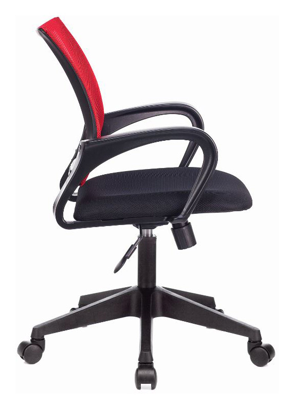 Кресло Бюрократ CH-695N, обивка: сетка/ткань, цвет: красный/черный TW-11 (CH-695N/R/TW-11) от магазина Buro.store