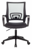 Кресло Бюрократ CH-695NLT, обивка: сетка/ткань, цвет: черный/черный TW-11 (CH-695NLT/BLACK)
