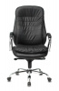 Кресло руководителя Бюрократ T-9950, обивка: кожа, цвет: черный (T-9950/BLACK)