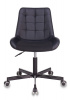 Кресло Бюрократ CH-350M, обивка: текстиль/эко.кожа, цвет: черный (CH-350M/BLACK)
