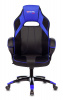 Кресло игровое Zombie VIKING 2 AERO, обивка: эко.кожа/ткань, цвет: черный/синий (VIKING 2 AERO BLUE) от магазина Buro.store