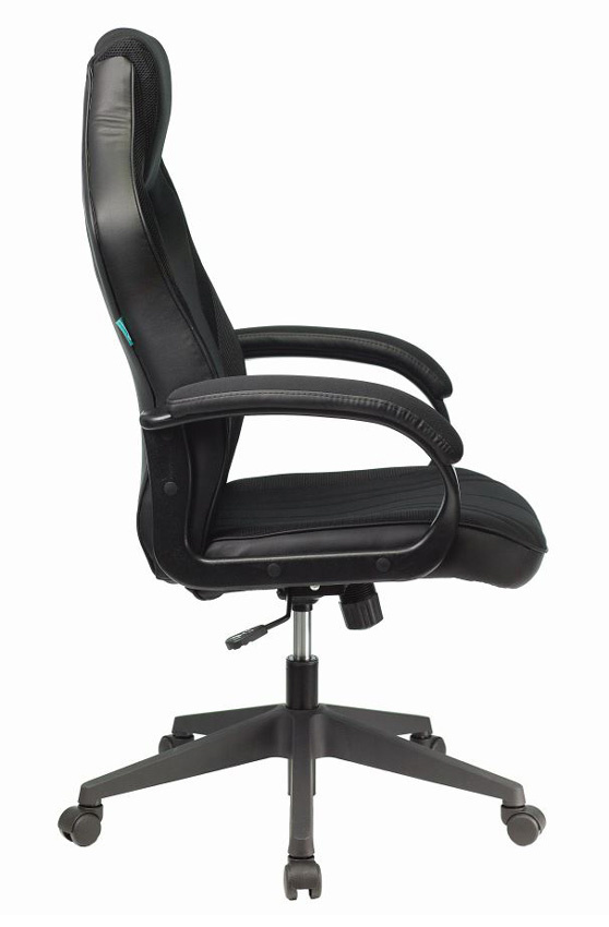 Кресло игровое Zombie VIKING 3 AERO, обивка: ткань/экокожа, цвет: черный (VIKING 3 AERO BLACK) от магазина Buro.store