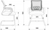 Кресло Бюрократ CH-695N-AV, обивка: сетка/ткань, цвет: черный/черный TW-11 (CH-695N-AV/B/TW-11) от магазина Buro.store