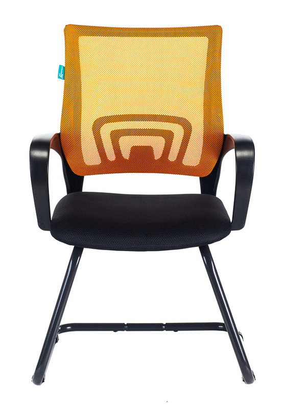 Кресло Бюрократ CH-695N-AV, обивка: ткань, цвет: оранжевый/черный TW-11 (CH-695N-AV/OR/TW-11) от магазина Buro.store