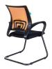 Кресло Бюрократ CH-695N-AV, обивка: ткань, цвет: оранжевый/черный TW-11 (CH-695N-AV/OR/TW-11) от магазина Buro.store