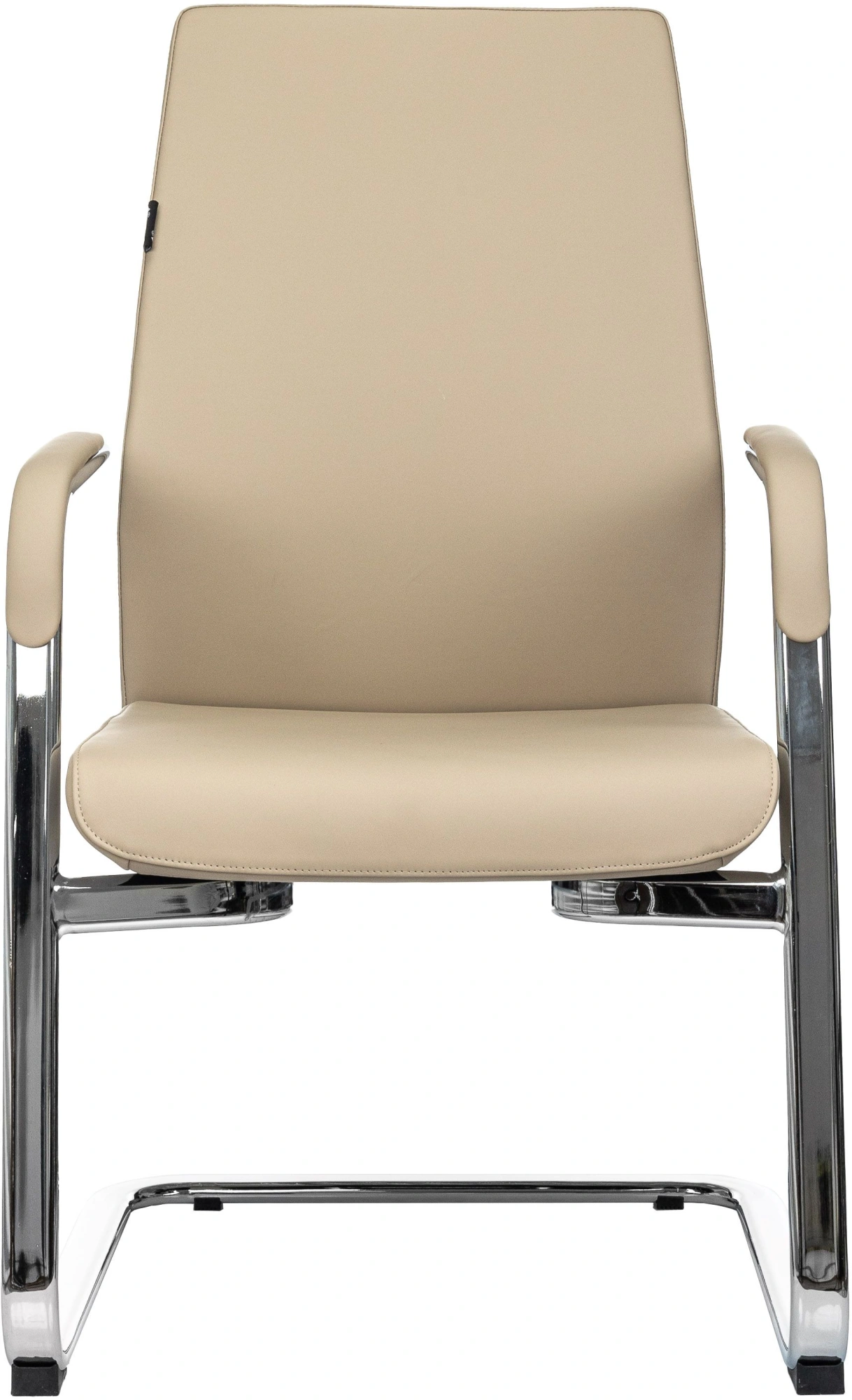 Кресло Бюрократ _JONS-LOW-V, обивка: кожа, цвет: бежевый (_JONS-LOW-V/BEIGE) от магазина Buro.store