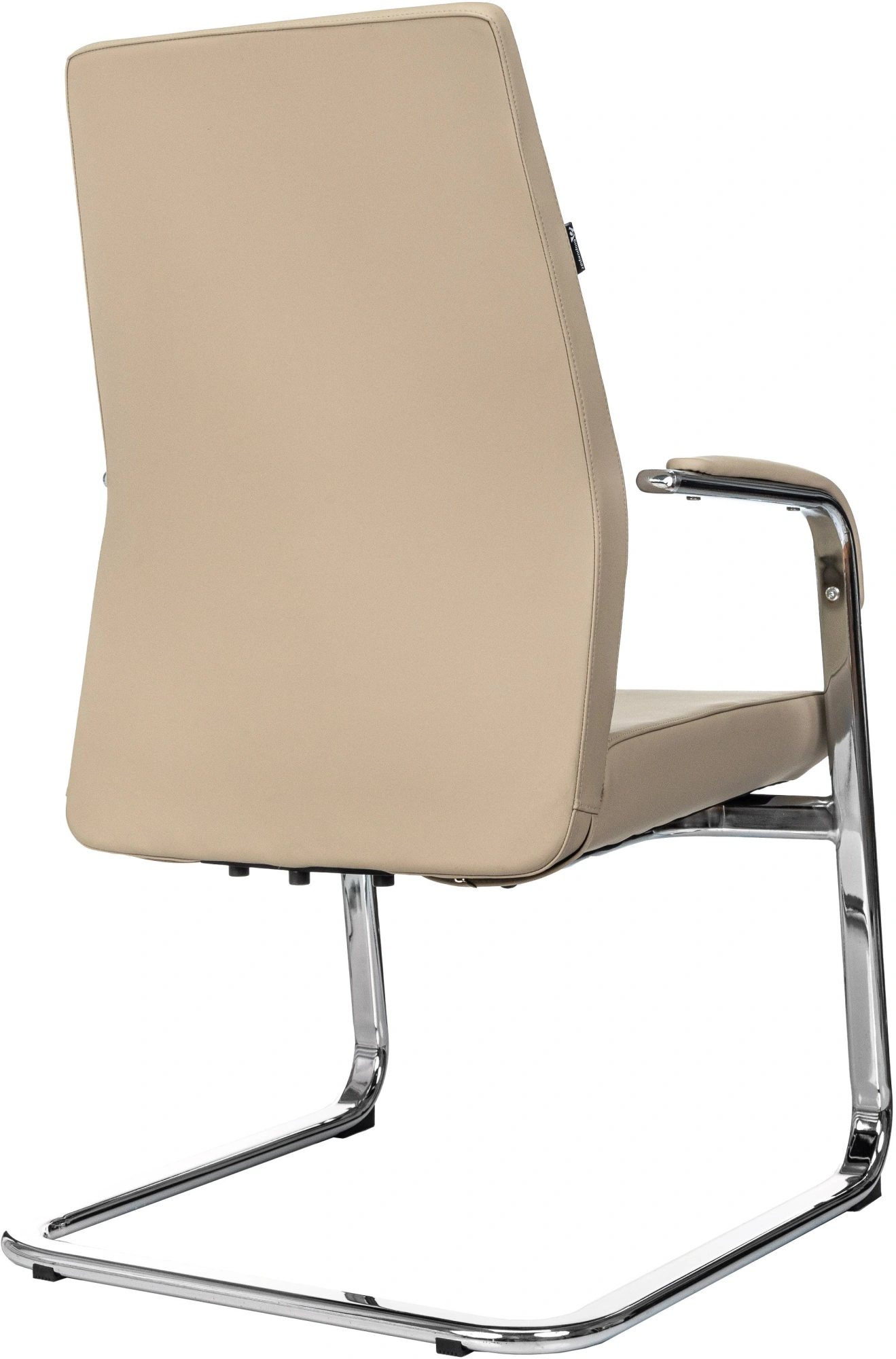 Кресло Бюрократ _JONS-LOW-V, обивка: кожа, цвет: бежевый (_JONS-LOW-V/BEIGE) от магазина Buro.store