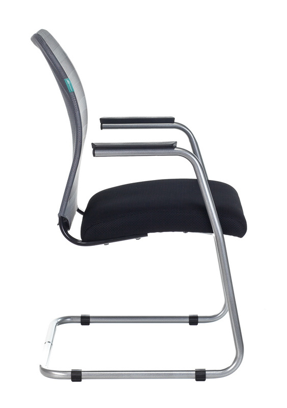 Кресло Бюрократ CH-599AV, обивка: сетка/ткань, цвет: серый/черный TW-11 (CH-599AV/32G/TW-11) от магазина Buro.store