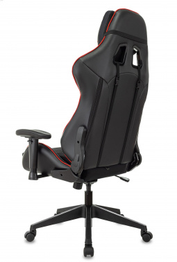 Кресло игровое Zombie VIKING 4 AERO, обивка: ткань/экокожа, цвет: белый/синий/красный (VIKING 4 AERO RUS)