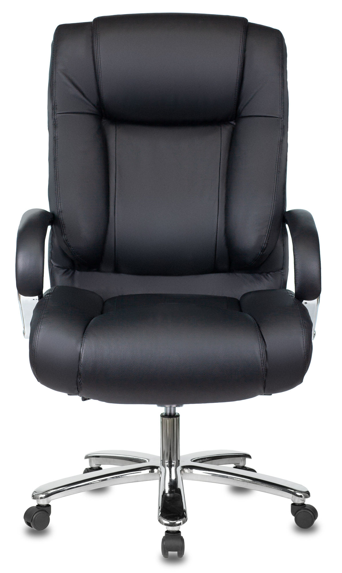 Кресло руководителя Бюрократ T-9925SL, обивка: кожа, цвет: черный (T-9925SL/BLACK) от магазина Buro.store