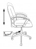 Кресло Бюрократ CH-808-LOW, обивка: ткань, цвет: серый 3C1 (CH-808-LOW/#G) от магазина Buro.store