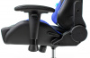 Кресло игровое Zombie VIKING 5 AERO, обивка: эко.кожа, цвет: черный/синий (VIKING 5 AERO BLUE) от магазина Buro.store