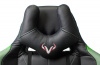 Кресло игровое Zombie VIKING 5 AERO, обивка: эко.кожа, цвет: черный/салатовый (VIKING 5 AERO LGREEN) от магазина Buro.store