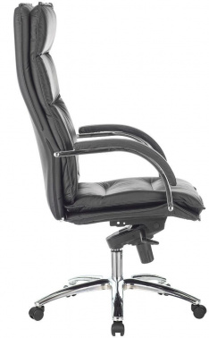 Кресло руководителя Бюрократ T-9927SL, обивка: кожа, цвет: черный (T-9927SL/BLACK)
