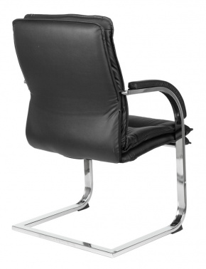 Кресло Бюрократ T-9927SL-LOW-V, обивка: кожа, цвет: черный (T-9927SL-LOW-V/BLACK)