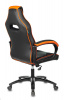 Кресло игровое Zombie VIKING 2 AERO, обивка: эко.кожа/ткань, цвет: черный/оранжевый (VIKING 2 AERO ORANGE) от магазина Buro.store