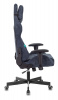 Кресло игровое Zombie VIKING KNIGHT, обивка: ткань, цвет: синий (VIKING KNIGHT LT27)