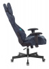 Кресло игровое Zombie VIKING KNIGHT, обивка: ткань, цвет: синий (VIKING KNIGHT LT27)