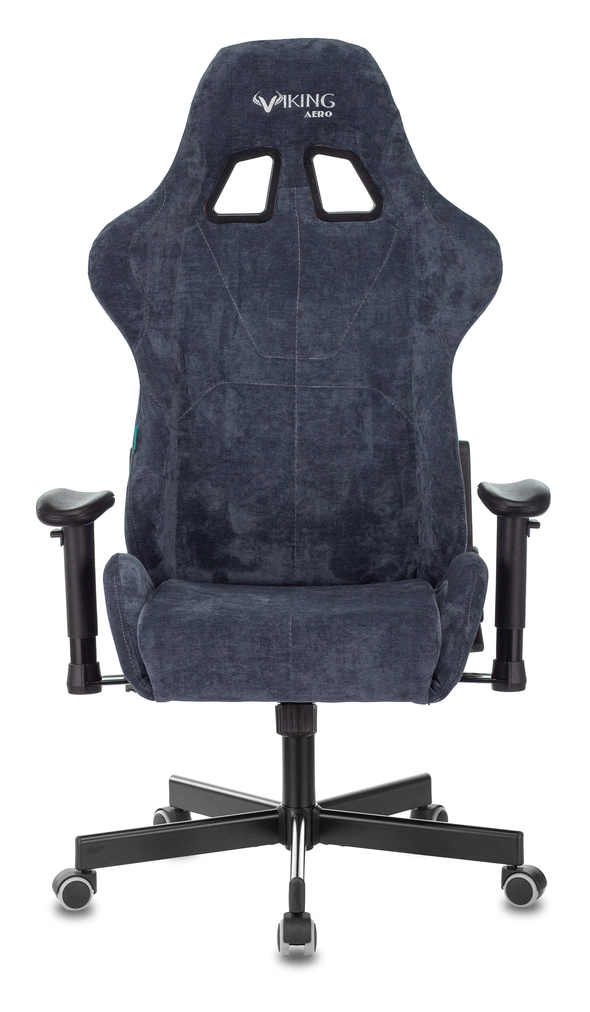 Кресло игровое Zombie VIKING KNIGHT, обивка: ткань, цвет: синий (VIKING KNIGHT LT27) от магазина Buro.store