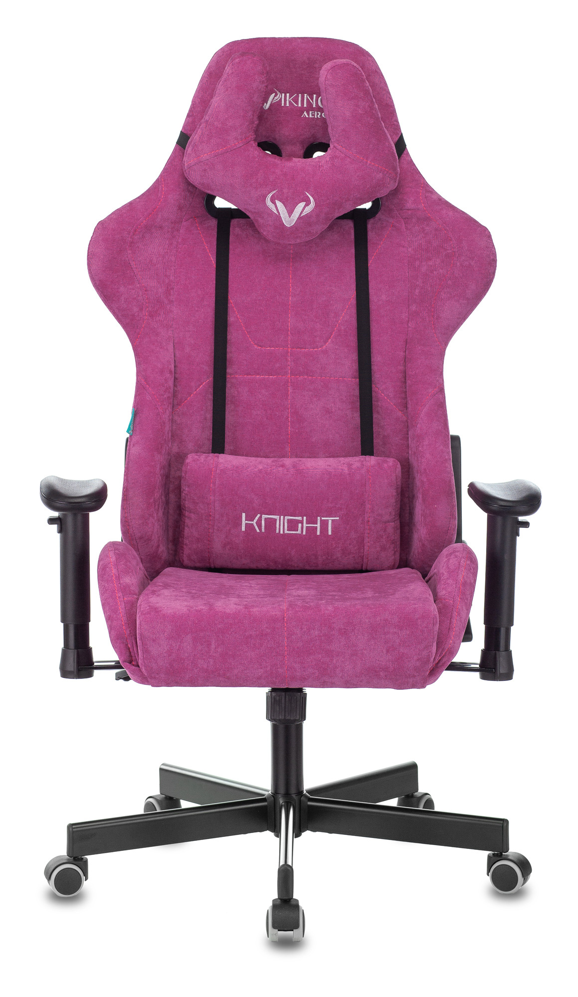Кресло игровое Zombie VIKING KNIGHT, обивка: ткань, цвет: малиновый (VIKING KNIGHT LT15) от магазина Buro.store
