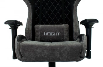 Кресло игровое Zombie VIKING 7 KNIGHT, обивка: ткань/экокожа, цвет: черный (VIKING 7 KNIGHT B)