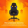 Кресло игровое Zombie RUNNER, обивка: ткань/экокожа, цвет: черный/синий (ZOMBIE RUNNER BLUE) от магазина Buro.store