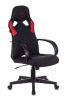 Кресло игровое Zombie RUNNER, обивка: ткань/экокожа, цвет: черный/красный (ZOMBIE RUNNER RED) от магазина Buro.store
