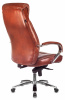 Кресло руководителя Бюрократ T-9922SL, обивка: кожа, цвет: светло-коричневый (T-9922SL/CHOKOLATE)