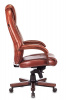 Кресло руководителя Бюрократ T-9923WALNUT, обивка: кожа, цвет: светло-коричневый (T-9923WALNUT/CHOK) от магазина Buro.store