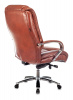 Кресло руководителя Бюрократ T-9925SL, обивка: кожа, цвет: светло-коричневый (T-9925SL/CHOKOLATE) от магазина Buro.store